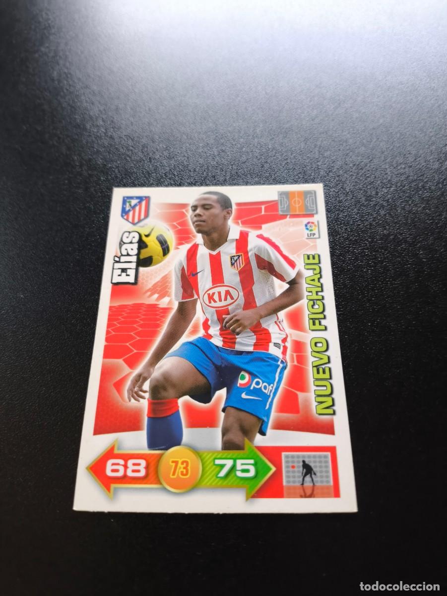 Cromos de f&uacute;tbol: ELIAS ATLETICO DE MADRID NUEVO FICHAJE PANINI LIGA ADRENALYN TEMPORADA 2010 2011 10 11 NO ESTE