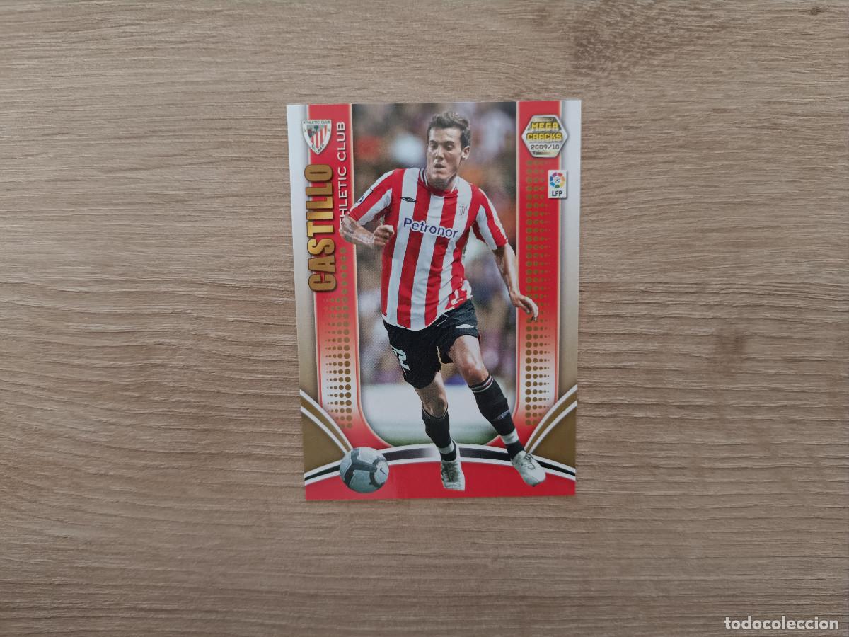 Cromos de f&uacute;tbol: CROMO DE FUTBOL PANINI CASTILLO 25 ATHLETIC BILBAO MEGACRACKS 2009 2010 09 10 D726