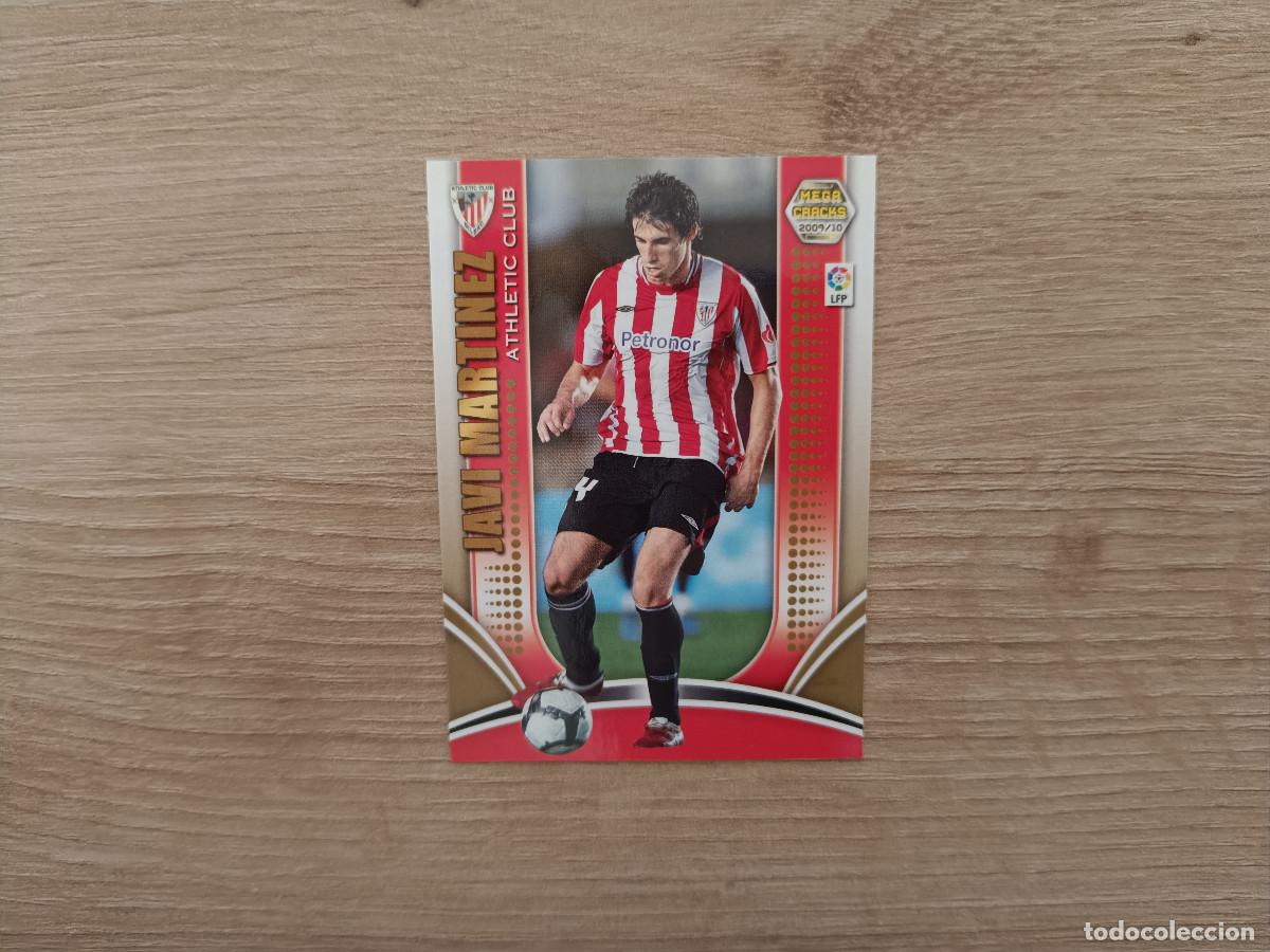 Cromos de f&uacute;tbol: CROMO DE FUTBOL PANINI JAVI MARTINEZ 28 ATHLETIC BILBAO MEGACRACKS 2009 2010 09 10 D726