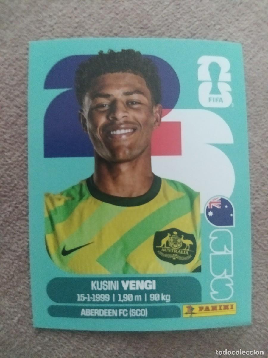 Cromos de f&uacute;tbol: AUS 18 Kusini VENGI Australia mundial 2026 panini