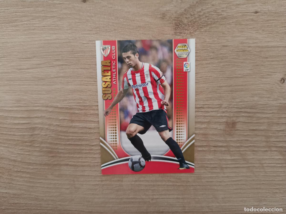 Cromos de f&uacute;tbol: CROMO DE FUTBOL PANINI SUSAETA 29 ATHLETIC BILBAO MEGACRACKS 2009 2010 09 10 D726