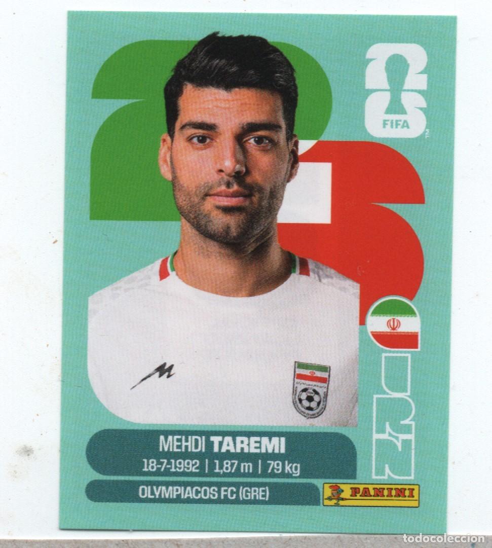 Cromos de f&uacute;tbol: PANINI FIFA WORLD CUP 2026 IRN 18 MEHDI TAREMI, NUNCA COLADO