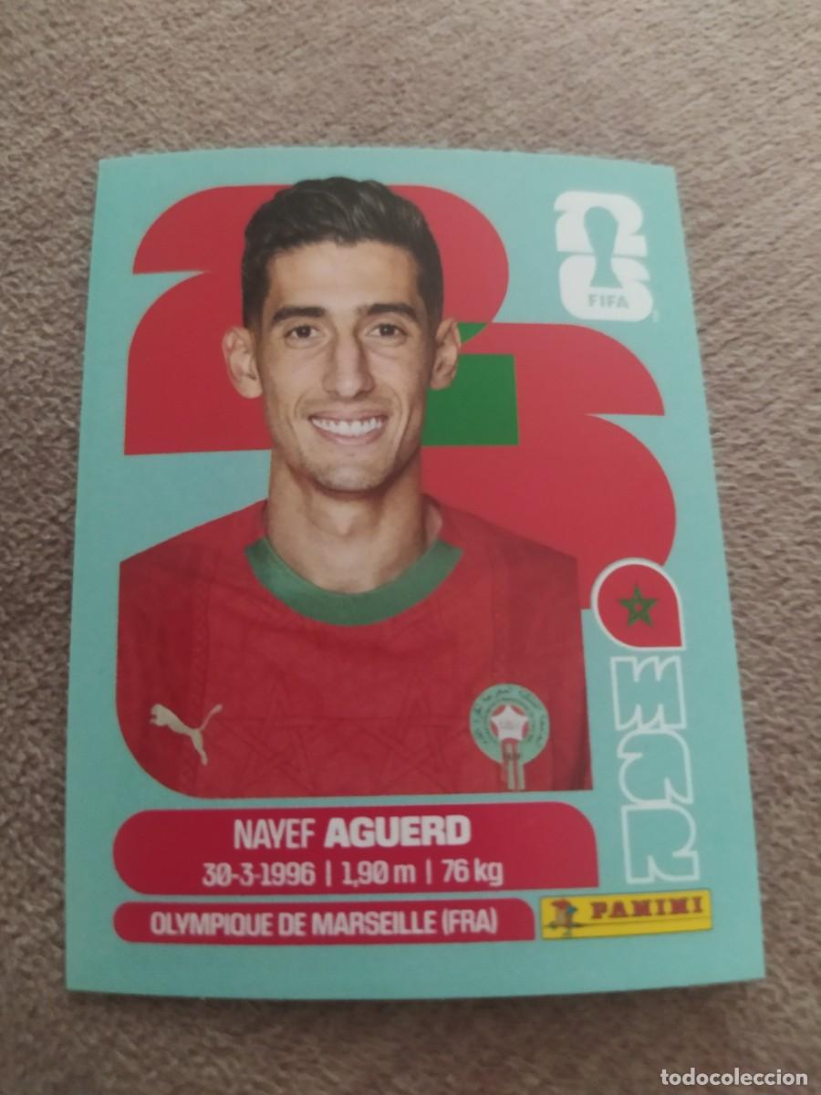 Cromos de f&uacute;tbol: MAR 06 Nayef AGUERD 6 Marruecos mundial 2026 panini