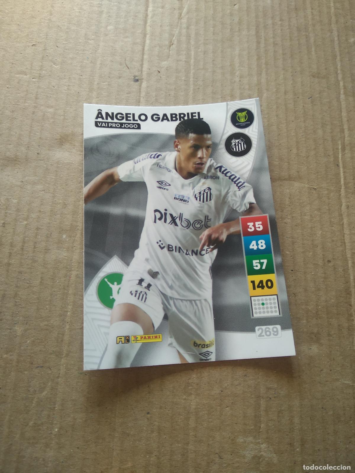 Figurine di Calcio: 269 ANGELO GABRIEL SANTOS CROMO FUTBOL PANINI ADRENALYN LIGA BRASIL 2023 BRASILEIRAO