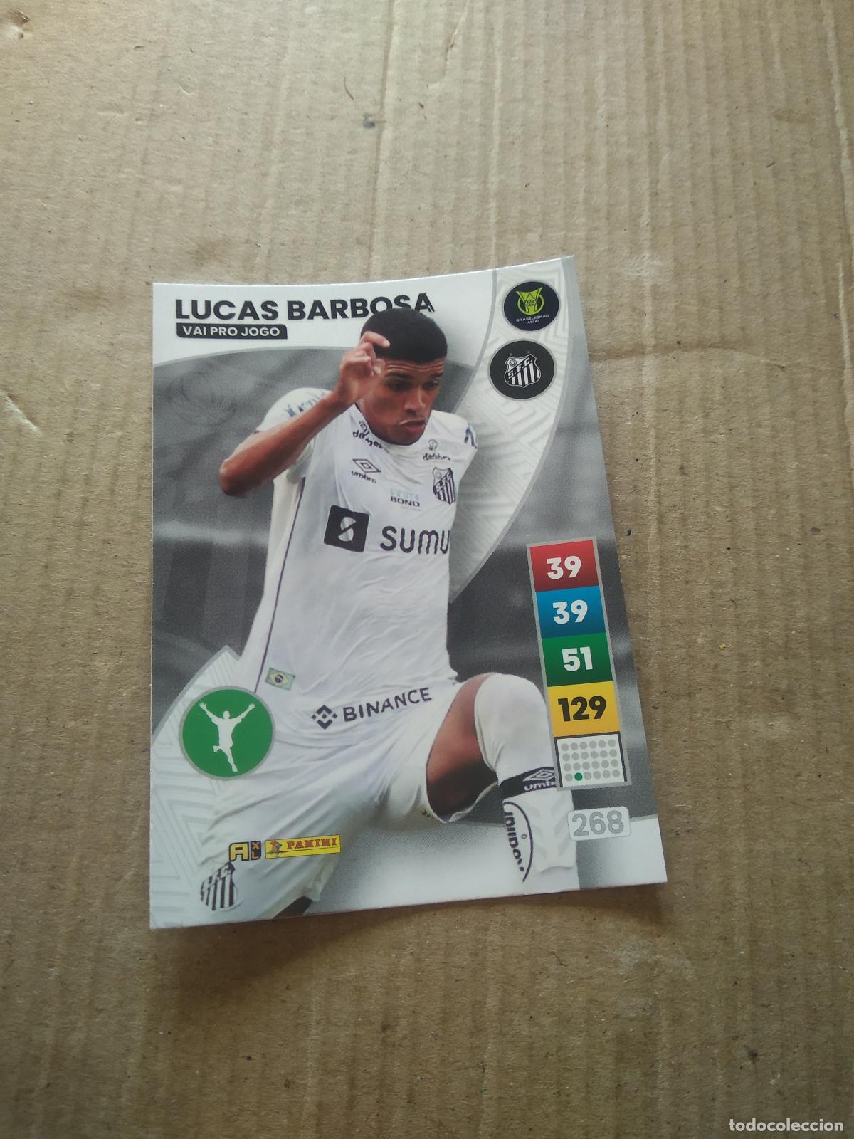 Figurine di Calcio: 268 LUCAS BARBOSA SANTOS CROMO FUTBOL PANINI ADRENALYN LIGA BRASIL 2023 BRASILEIRAO