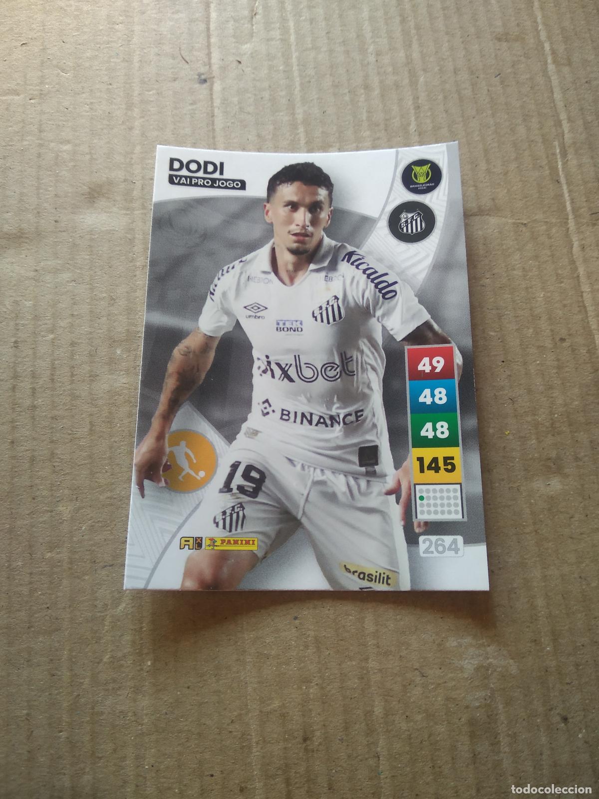 Figurine di Calcio: 264 DODI SANTOS CROMO FUTBOL PANINI ADRENALYN LIGA BRASIL 2023 BRASILEIRAO