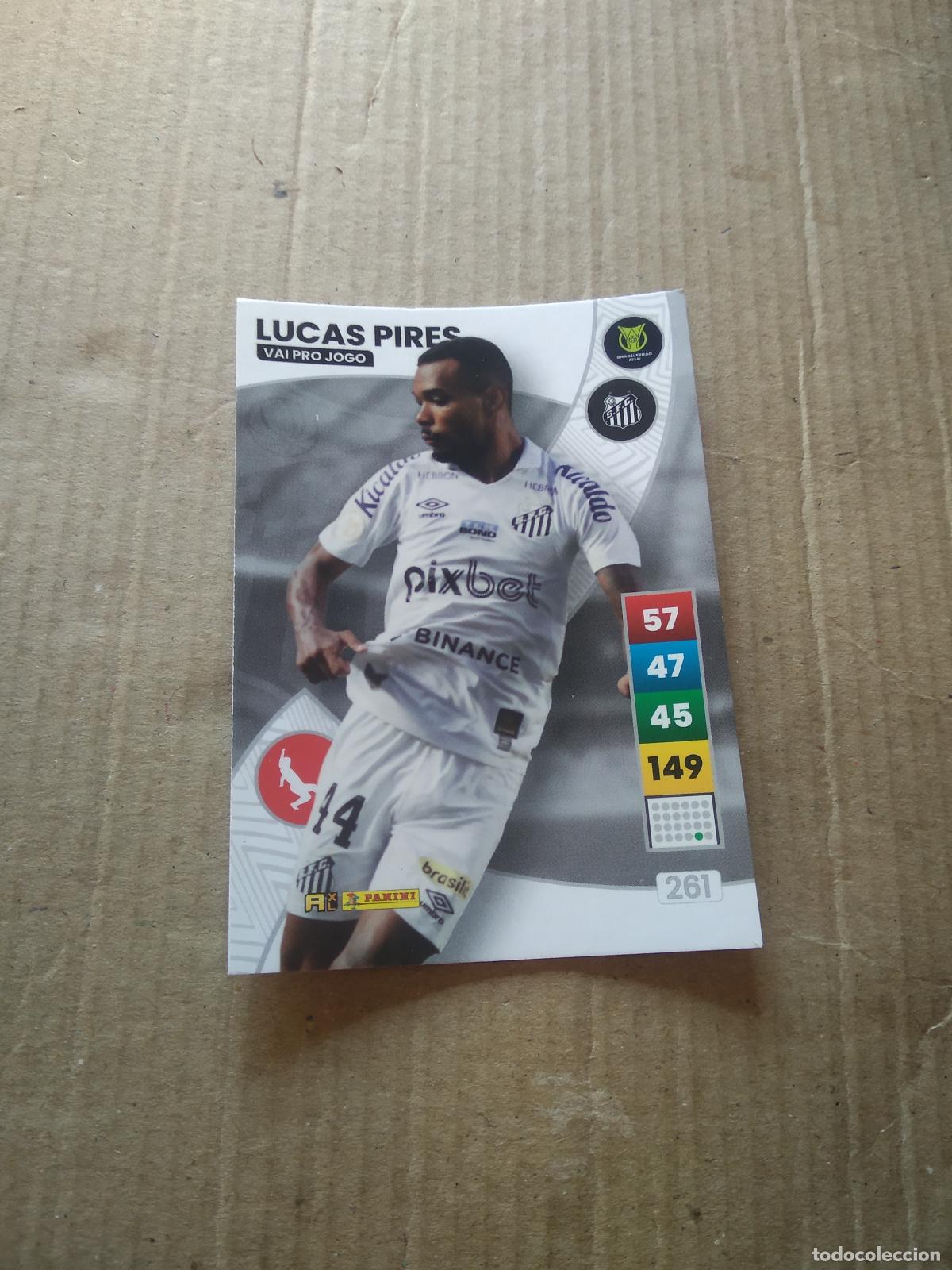 Figurine di Calcio: 261 LUCAS PIRES SANTOS CROMO FUTBOL PANINI ADRENALYN LIGA BRASIL 2023 BRASILEIRAO