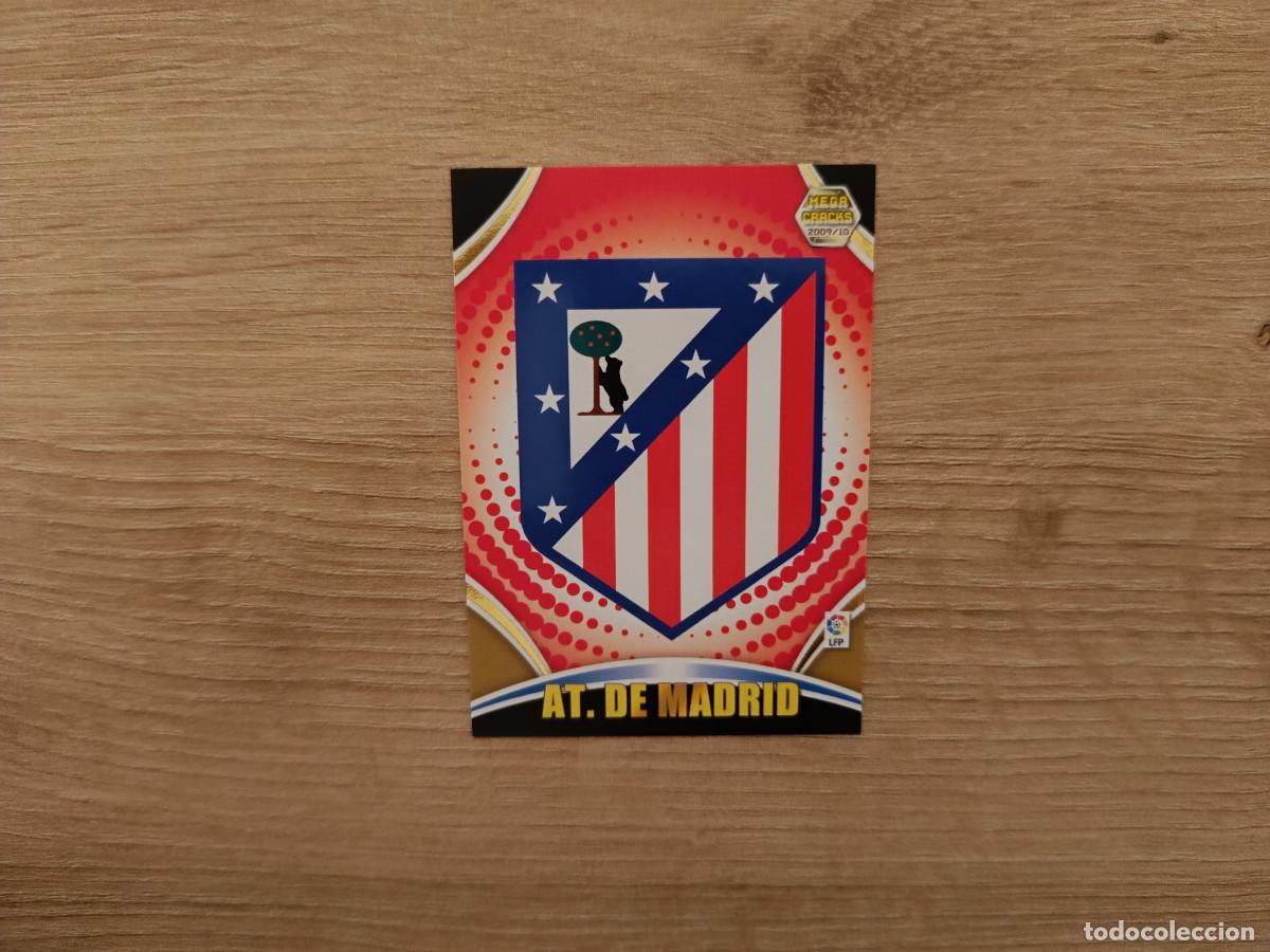 Figurine di Calcio: CROMO DE FUTBOL PANINI ESCUDO 37 ATLETICO MADRID MEGACRACKS 2009 2010 09 10 D726