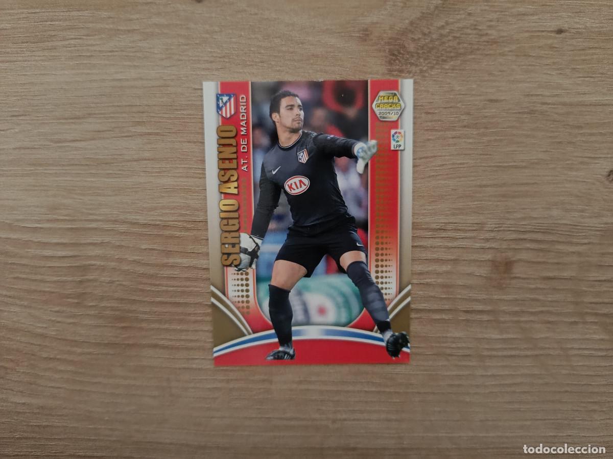 Figurine di Calcio: CROMO DE FUTBOL PANINI SERGIO ASENJO 38 ATLETICO MADRID MEGACRACKS 2009 2010 09 10 D726