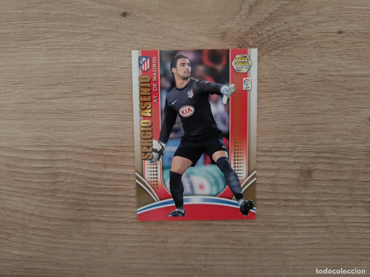 Figurine di Calcio: CROMO DE FUTBOL PANINI SERGIO ASENJO 38 ATLETICO MADRID MEGACRACKS 2009 2010 09 10 D726