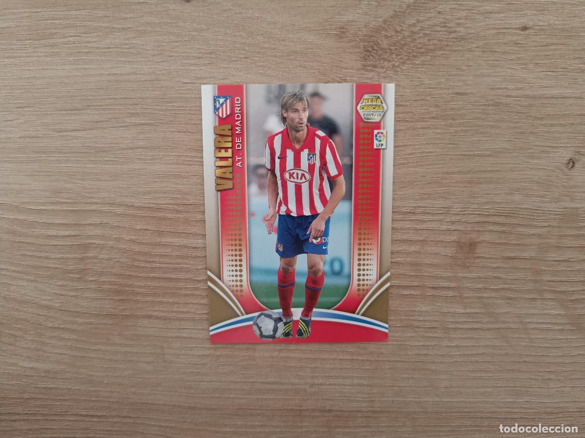 Figurine di Calcio: CROMO DE FUTBOL PANINI VALERA 39 ATLETICO MADRID MEGACRACKS 2009 2010 09 10 D726