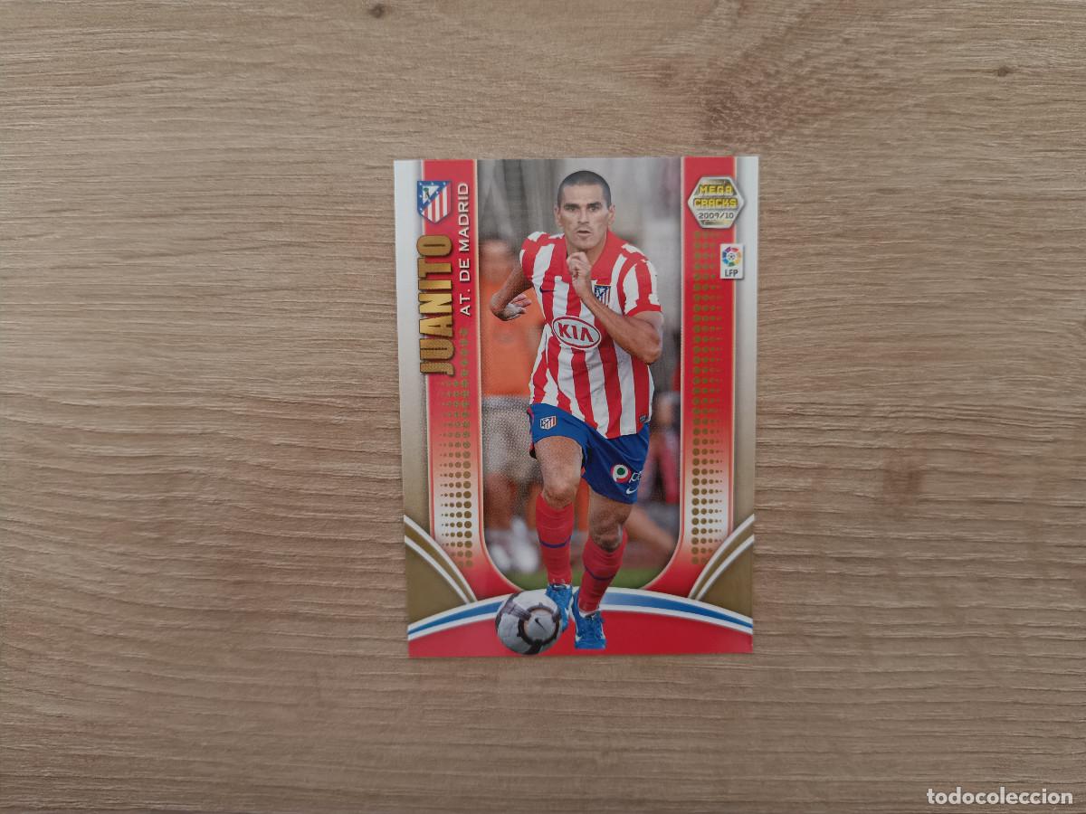 Figurine di Calcio: CROMO DE FUTBOL PANINI JUANITO 41 ATLETICO MADRID MEGACRACKS 2009 2010 09 10 D726