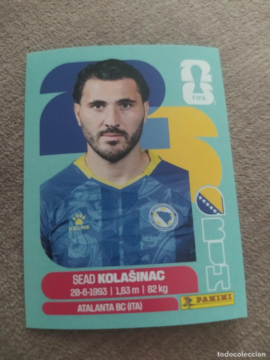 Figurine di Calcio: BIH 04 Sead KOLASINAC 4 Bosnia y Herzegovina mundial 2026 panini
