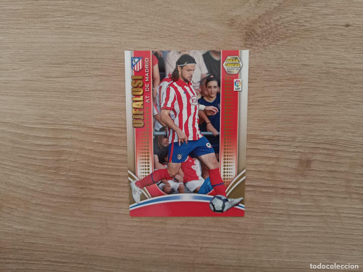 Figurine di Calcio: CROMO DE FUTBOL PANINI UJFALUSI 42 ATLETICO MADRID MEGACRACKS 2009 2010 09 10 D726