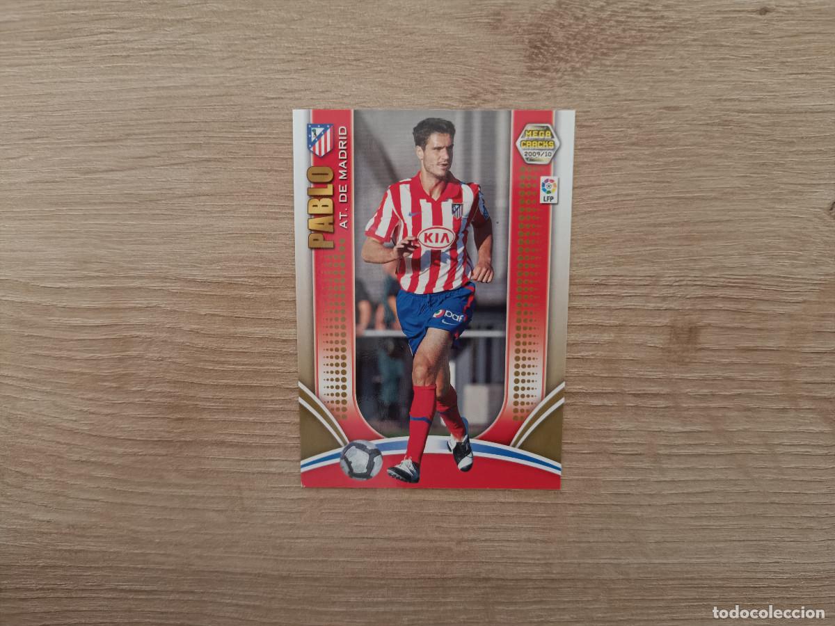 Figurine di Calcio: CROMO DE FUTBOL PANINI PABLO 43 ATLETICO MADRID MEGACRACKS 2009 2010 09 10 D726