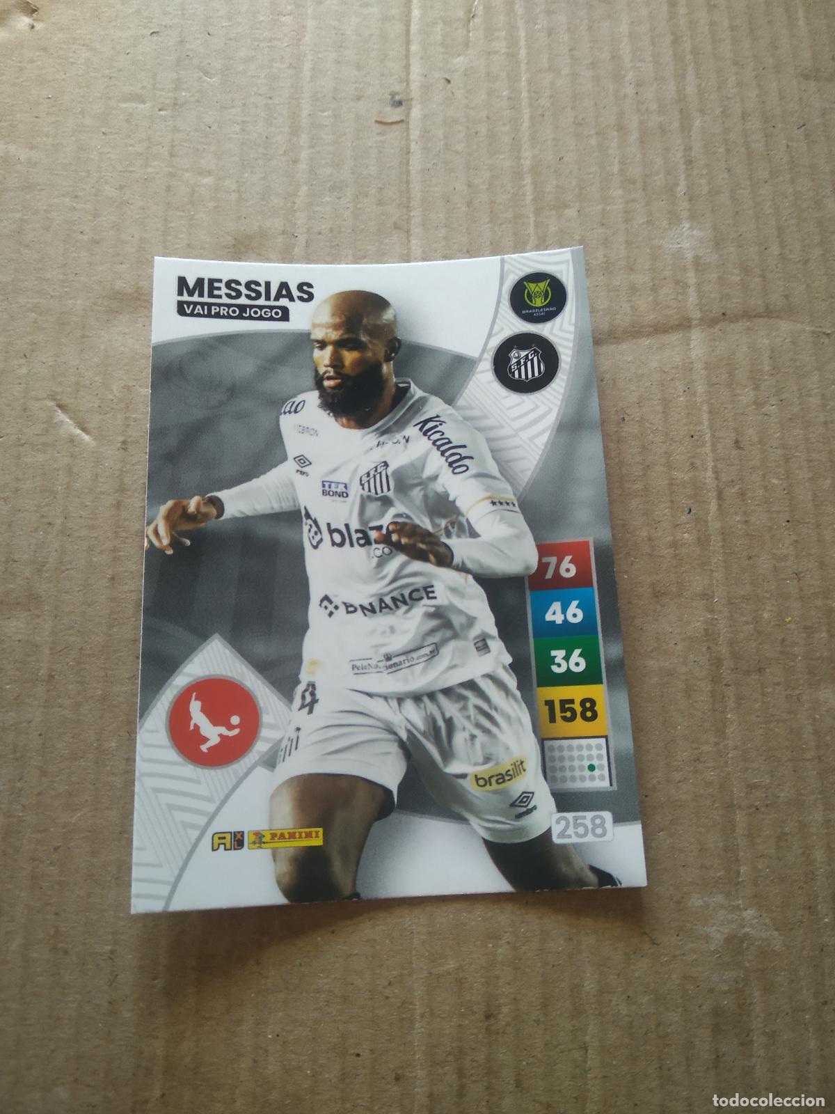 Cromos de Futebol: 258 MESSIAS SANTOS CROMO FUTBOL PANINI ADRENALYN LIGA BRASIL 2023 BRASILEIRAO