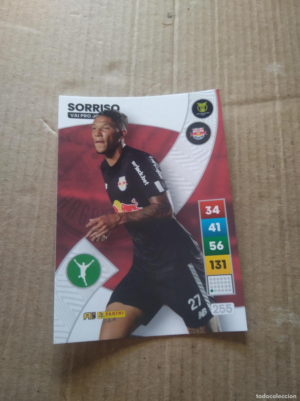 Football Stickers: 255 SORRISO BRAGANTINO CROMO FUTBOL PANINI ADRENALYN LIGA BRASIL 2023 BRASILEIRAO