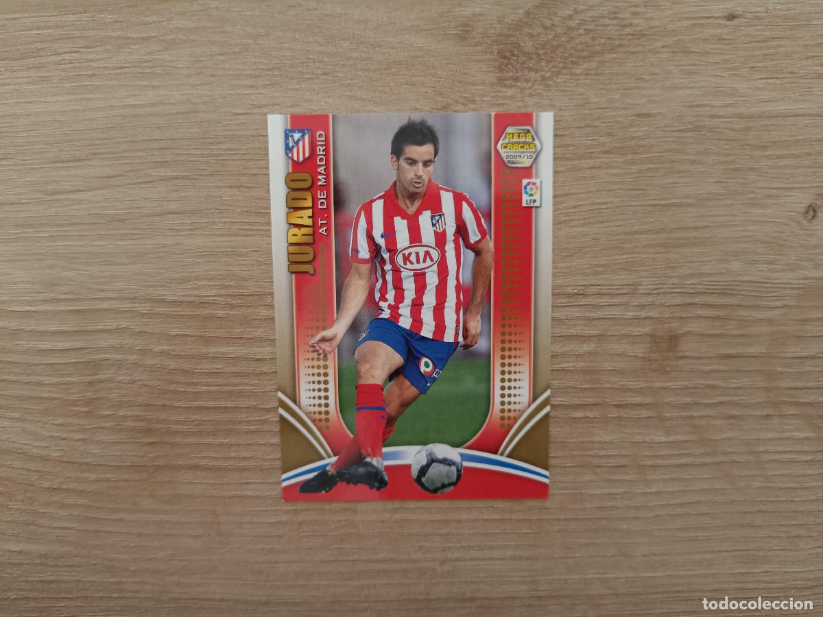 Cromos de f&uacute;tbol: CROMO DE FUTBOL PANINI JURADO 49 ATLETICO MADRID MEGACRACKS 2009 2010 09 10 D726