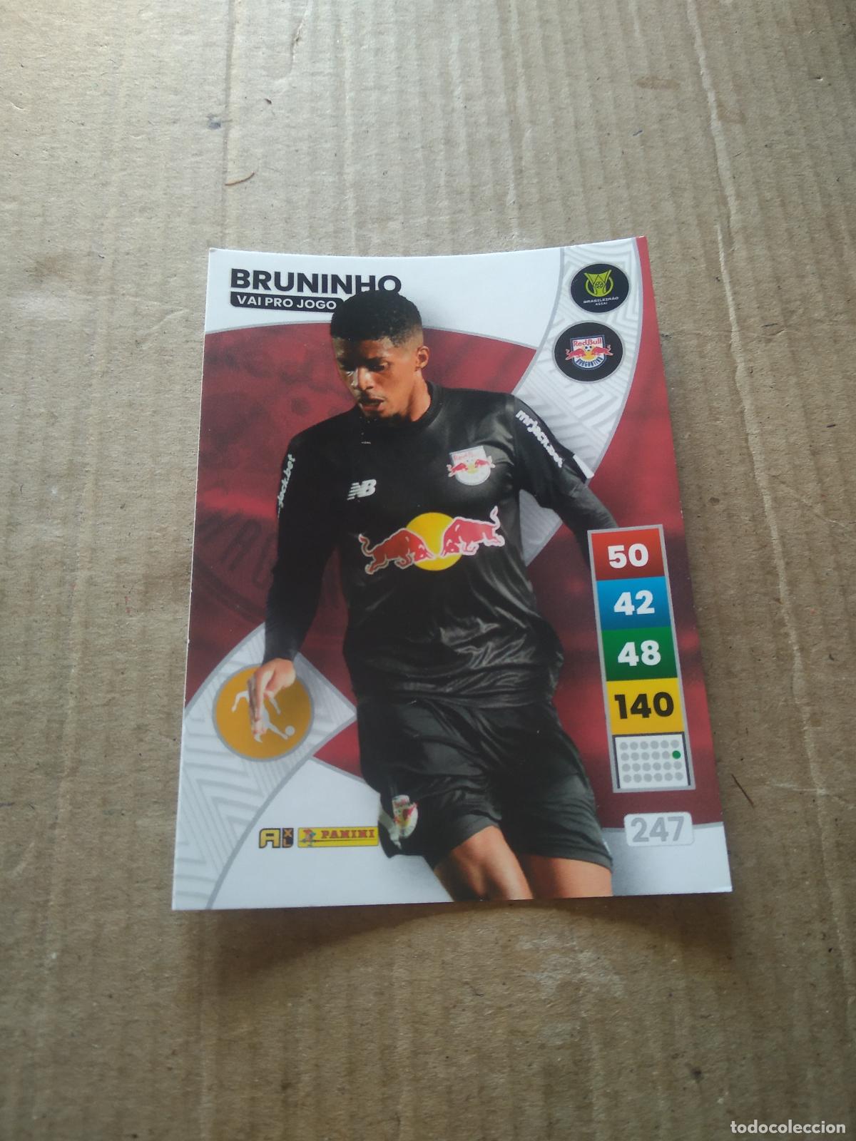 Cromos de f&uacute;tbol: 247 BRUNINHO BRAGANTINO CROMO FUTBOL PANINI ADRENALYN LIGA BRASIL 2023 BRASILEIRAO