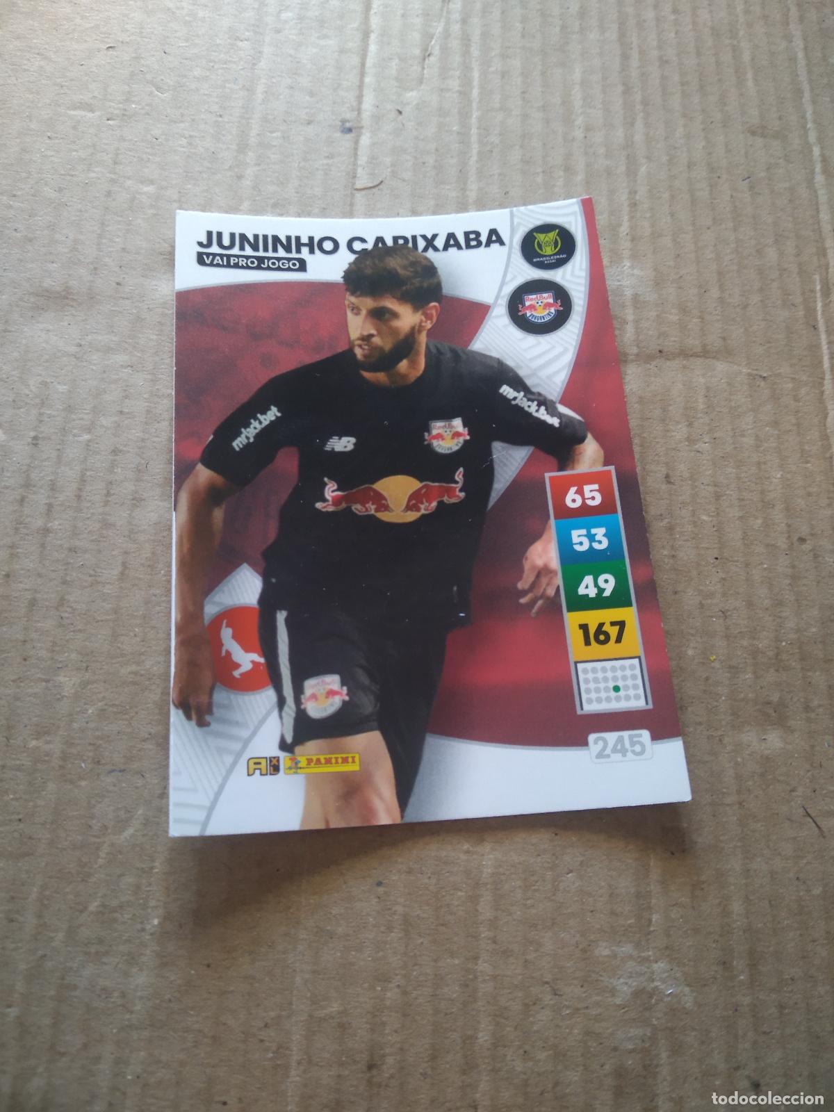 Cromos de f&uacute;tbol: 245 JUNINHO CAPIXABA BRAGANTINO CROMO FUTBOL PANINI ADRENALYN LIGA BRASIL 2023 BRASILEIRAO