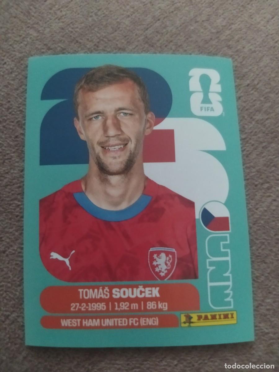 Cromos de f&uacute;tbol: CZE 12 Tomas SOUCEK Rep&uacute;blica Checa Chequia mundial 2026 panini