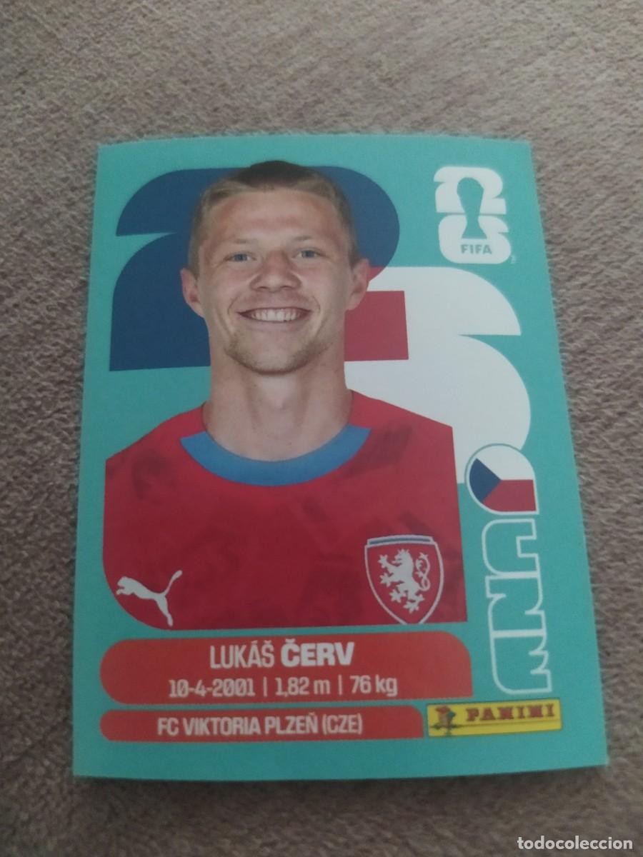 Cromos de f&uacute;tbol: CZE 11 Lukas CERV Rep&uacute;blica Checa Chequia mundial 2026 panini