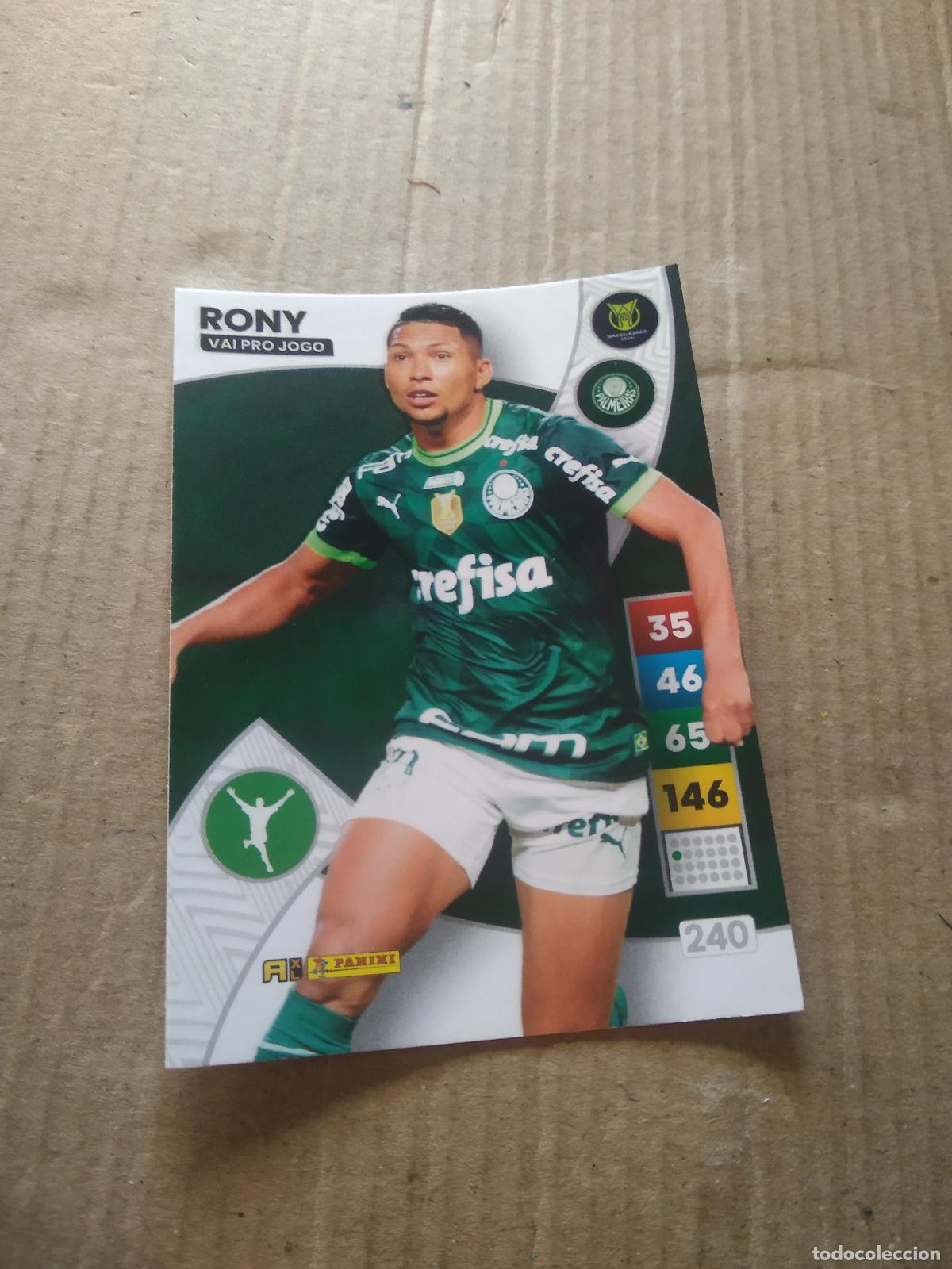 Cromos de f&uacute;tbol: 240 RONY PALMEIRAS CROMO FUTBOL PANINI ADRENALYN LIGA BRASIL 2023 BRASILEIRAO