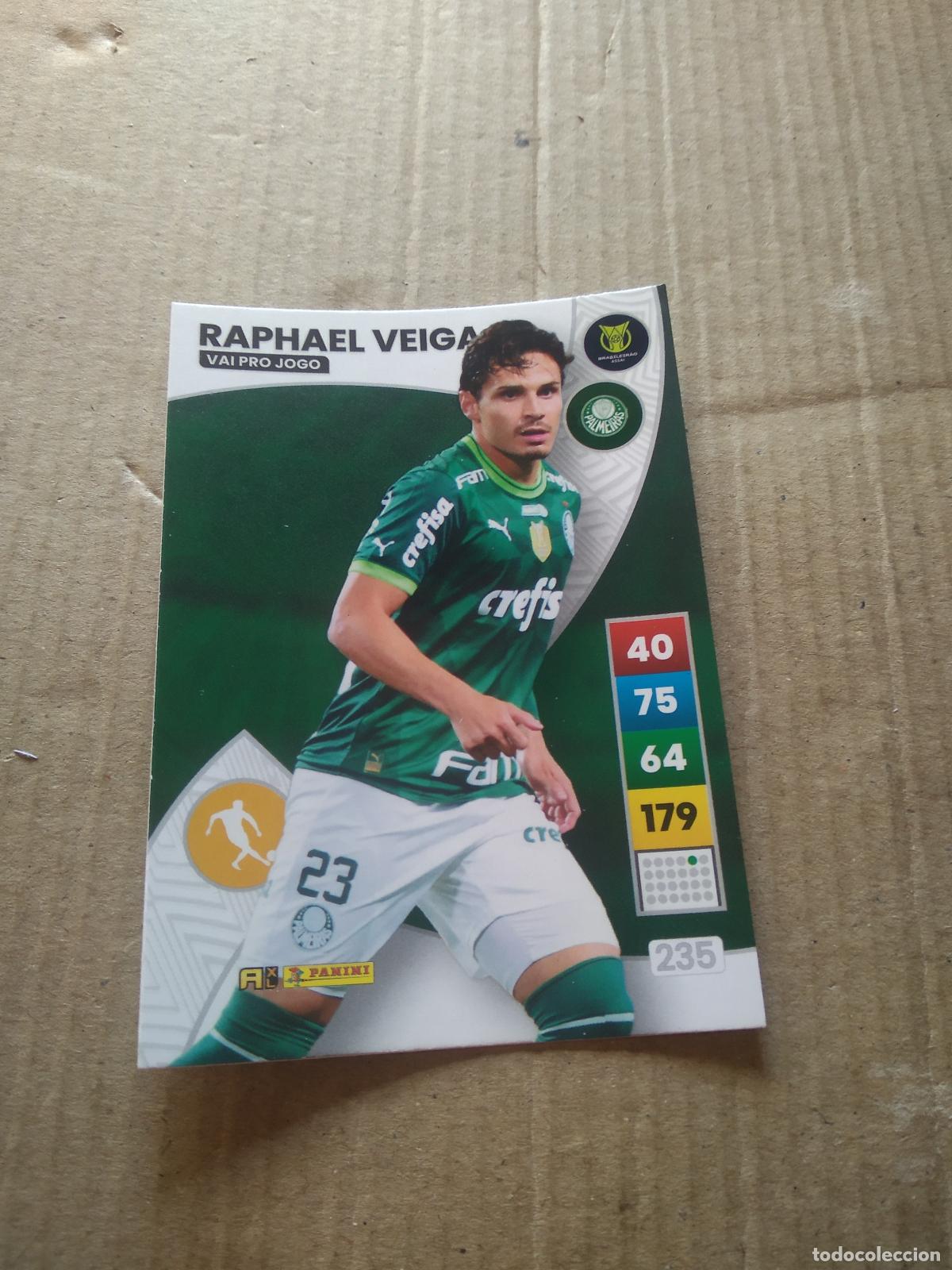 Cromos de f&uacute;tbol: 235 RAPHAEL VEIGA PALMEIRAS CROMO FUTBOL PANINI ADRENALYN LIGA BRASIL 2023 BRASILEIRAO