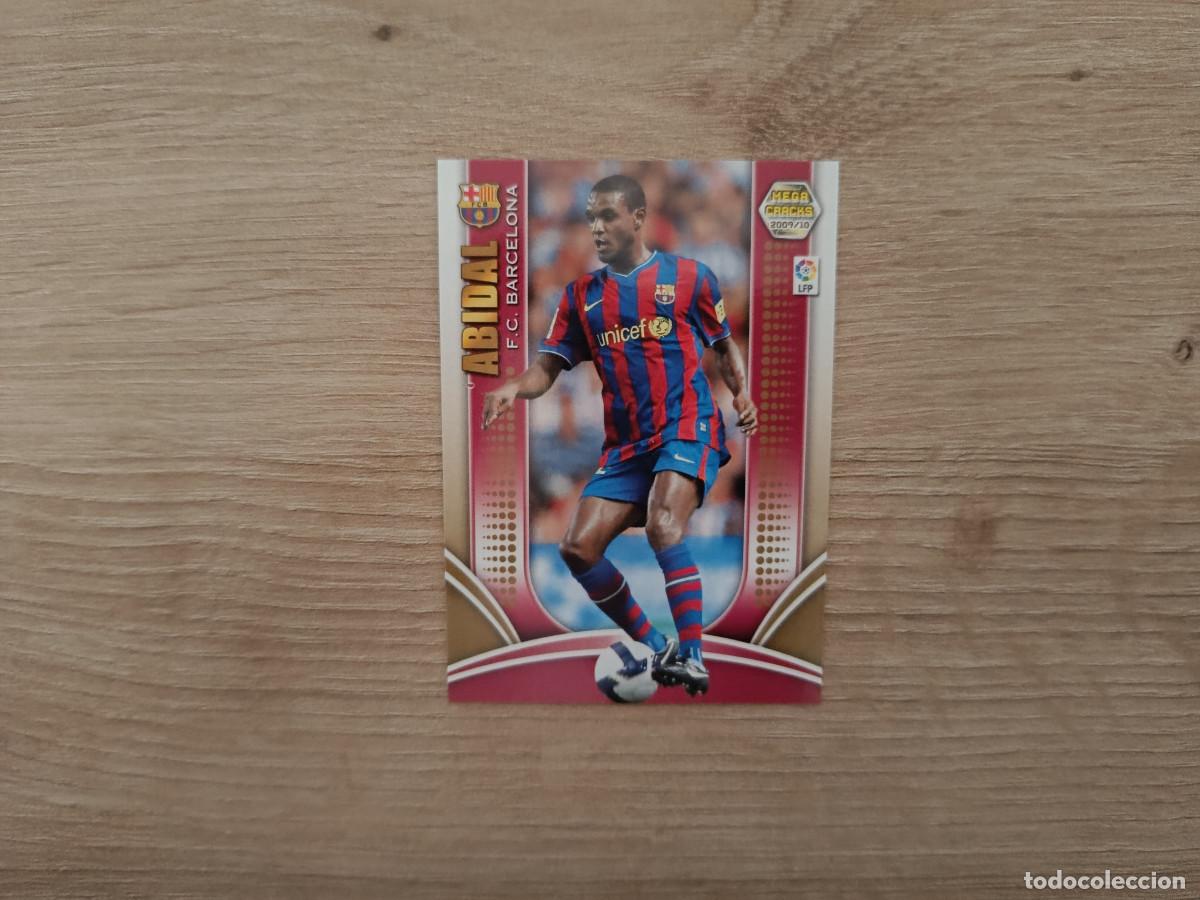 Figurine di Calcio: CROMO DE FUTBOL PANINI ABIDAL 62 BARCELONA MEGACRACKS 2009 2010 09 10 D726