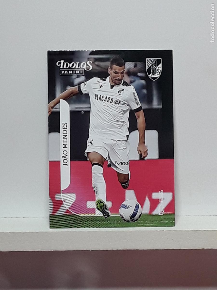 Cartes &agrave; collectionner de Football: PORTUGUES 2025 2026 IDOLOS 25 26 CROMO PANINI FUTEBOL N 76 VITORIA GUIMARAES JOAO MENDES