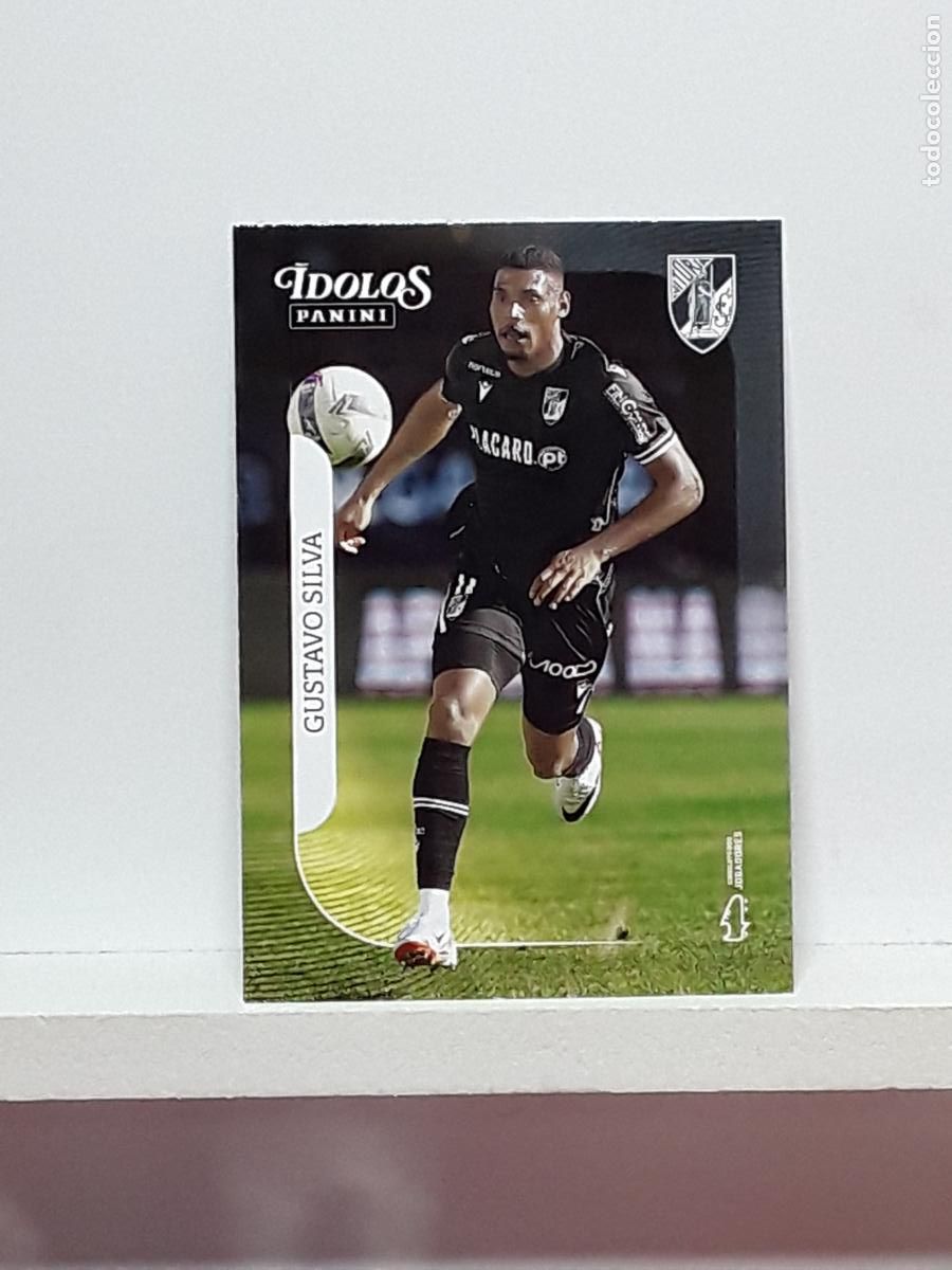 Cromos de f&uacute;tbol: PORTUGUES 2025 2026 IDOLOS 25 26 CROMO PANINI FUTEBOL N 79 VITORIA GUIMARAES GUSTAVO SILVA