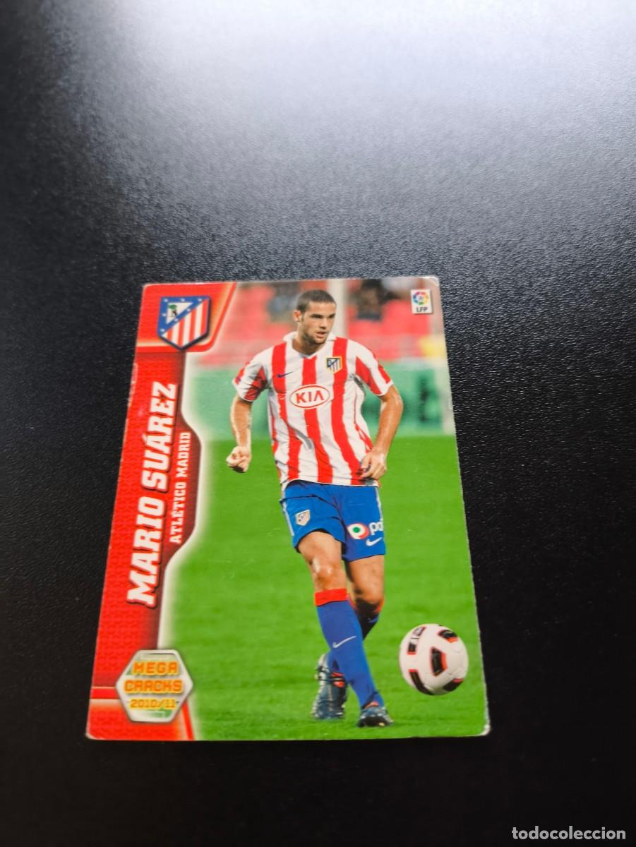 Cromos de f&uacute;tbol: MARIO SUAREZ 49 BIS ATL&Eacute;TICO DE MADRID PANINI MEGACRACKS 2010 2011 10 11