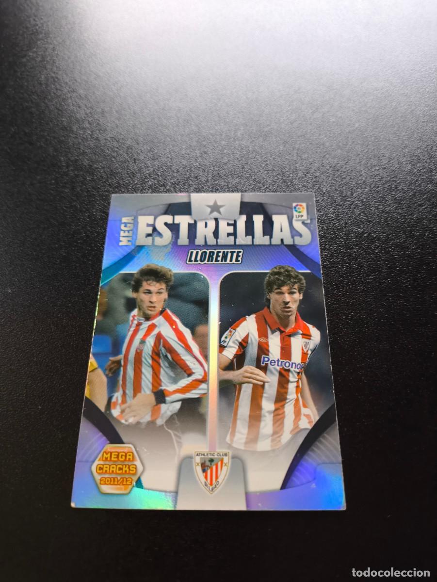 Figurine di Calcio: LLORENTE ATHLETIC CLUB DE BILBAO MEGA ESTRELLAS 428 PANINI MEGACRACKS 2011 2012 11 12