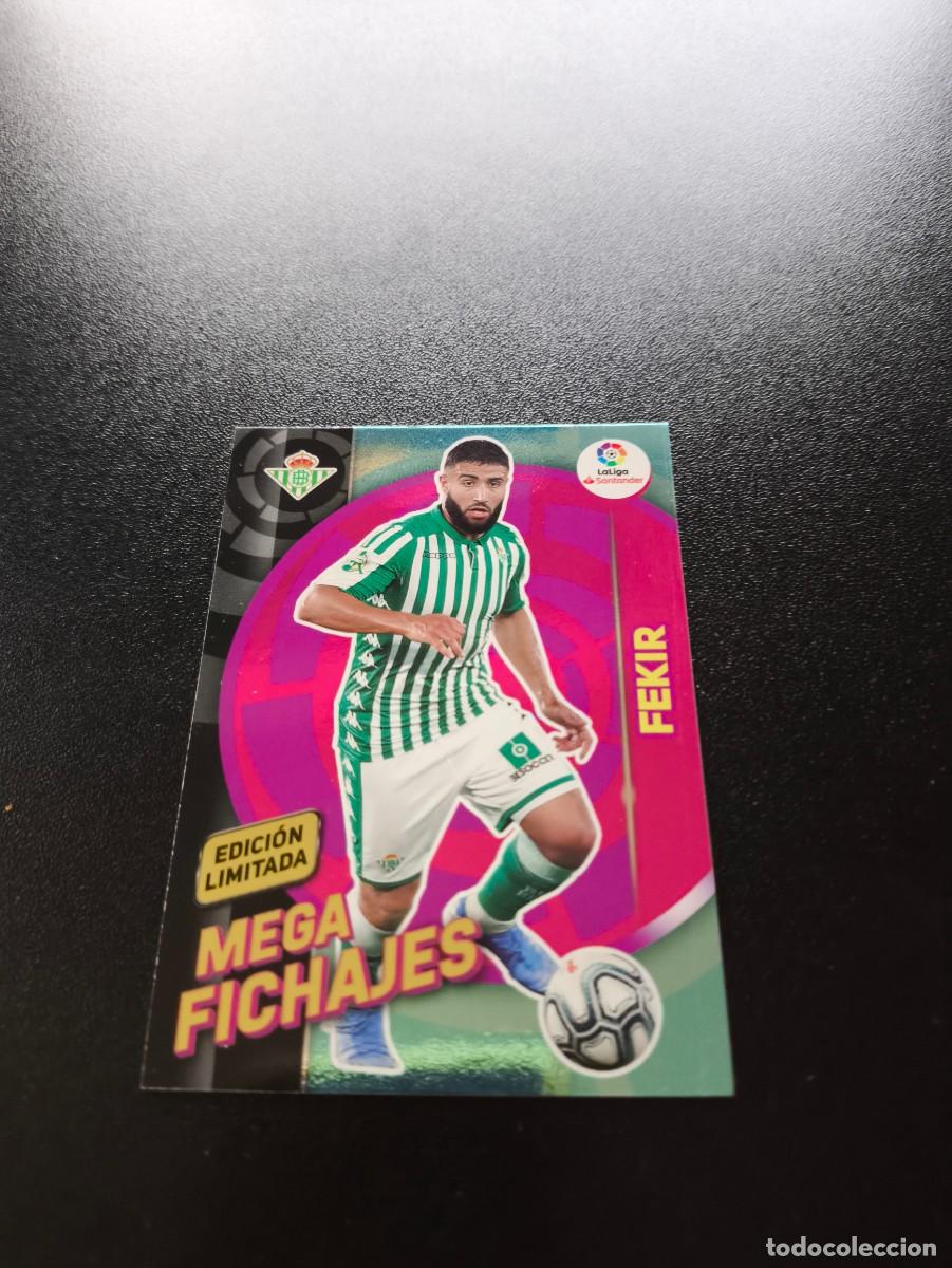 Cromos de f&uacute;tbol: MEGACRACKS 2019 2020 19 20 PANINI FEKIR EDICI&Oacute;N LIMITADA BETIS FICHAJE COLECCI&Oacute;N MEGA CRACKS MGK