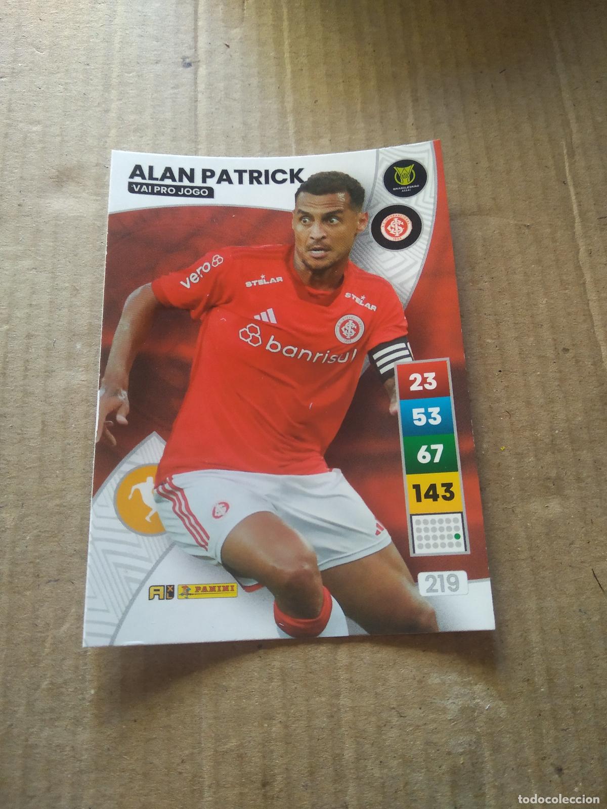 Cartes &agrave; collectionner de Football: 219 ALAN PATRICK INTERNACIONAL CROMO FUTBOL PANINI ADRENALYN LIGA BRASIL 2023 BRASILEIRAO