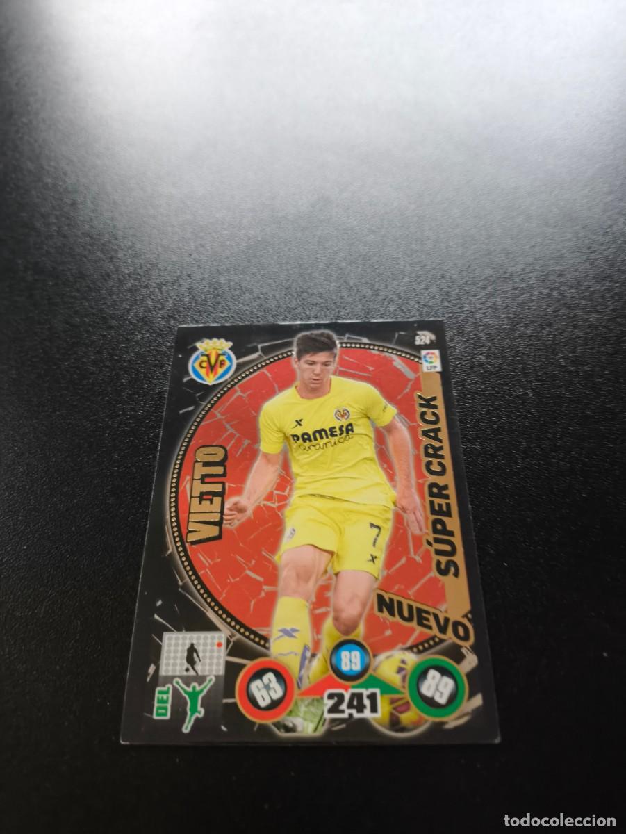 Cromos de f&uacute;tbol: 524 VIETTO NUEVO SUPER CRACK VILLARREAL NUEVO IDOLO PANINI LIGA ADRENALYN 2014 2015 14 15 NO ESTE