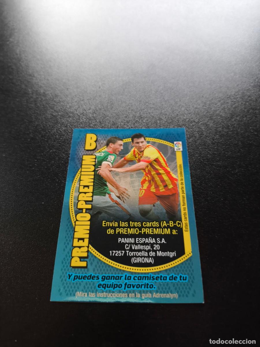 Figurine di Calcio: PREMIUM B MESSI BARCELONA ADRENALYN XL EDICI&Oacute;N LIMITADA JUANPI M&Aacute;LAGA 2014 15 2014 2015 PANINI
