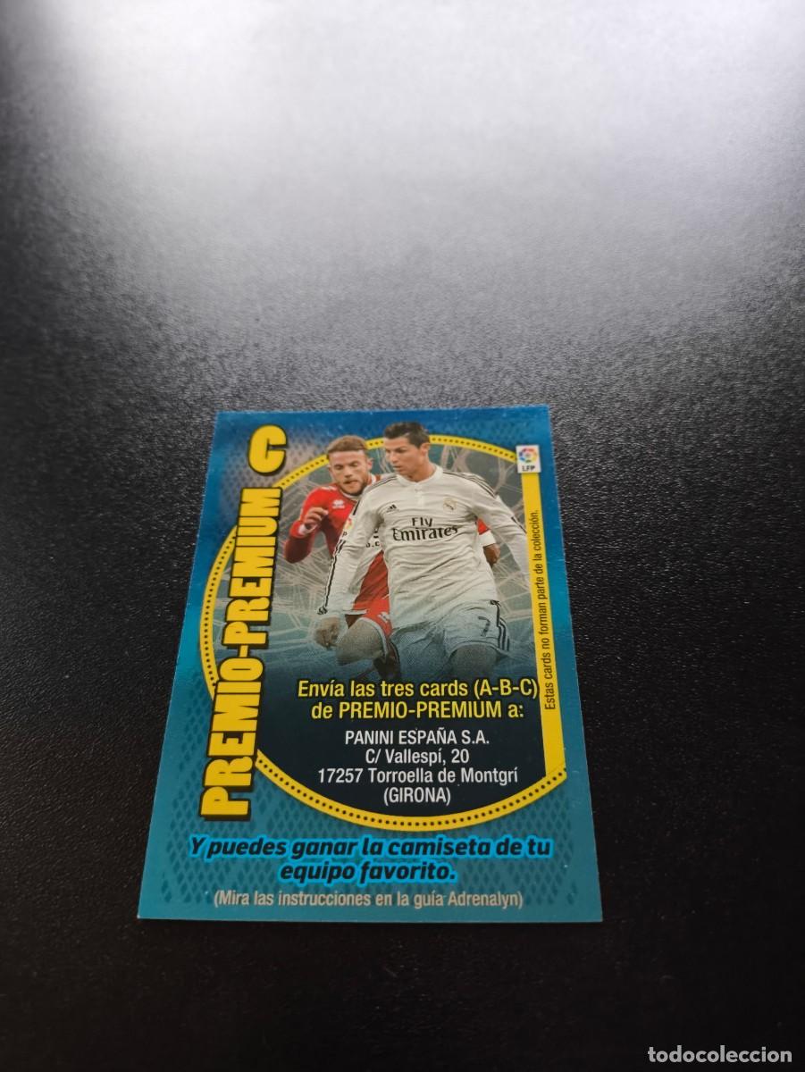 Figurine di Calcio: PREMIUM C RONALDO REAL MADRID ADRENALYN XL EDICI&Oacute;N LIMITADA JUANPI M&Aacute;LAGA 2014 15 2014 2015 PANINI
