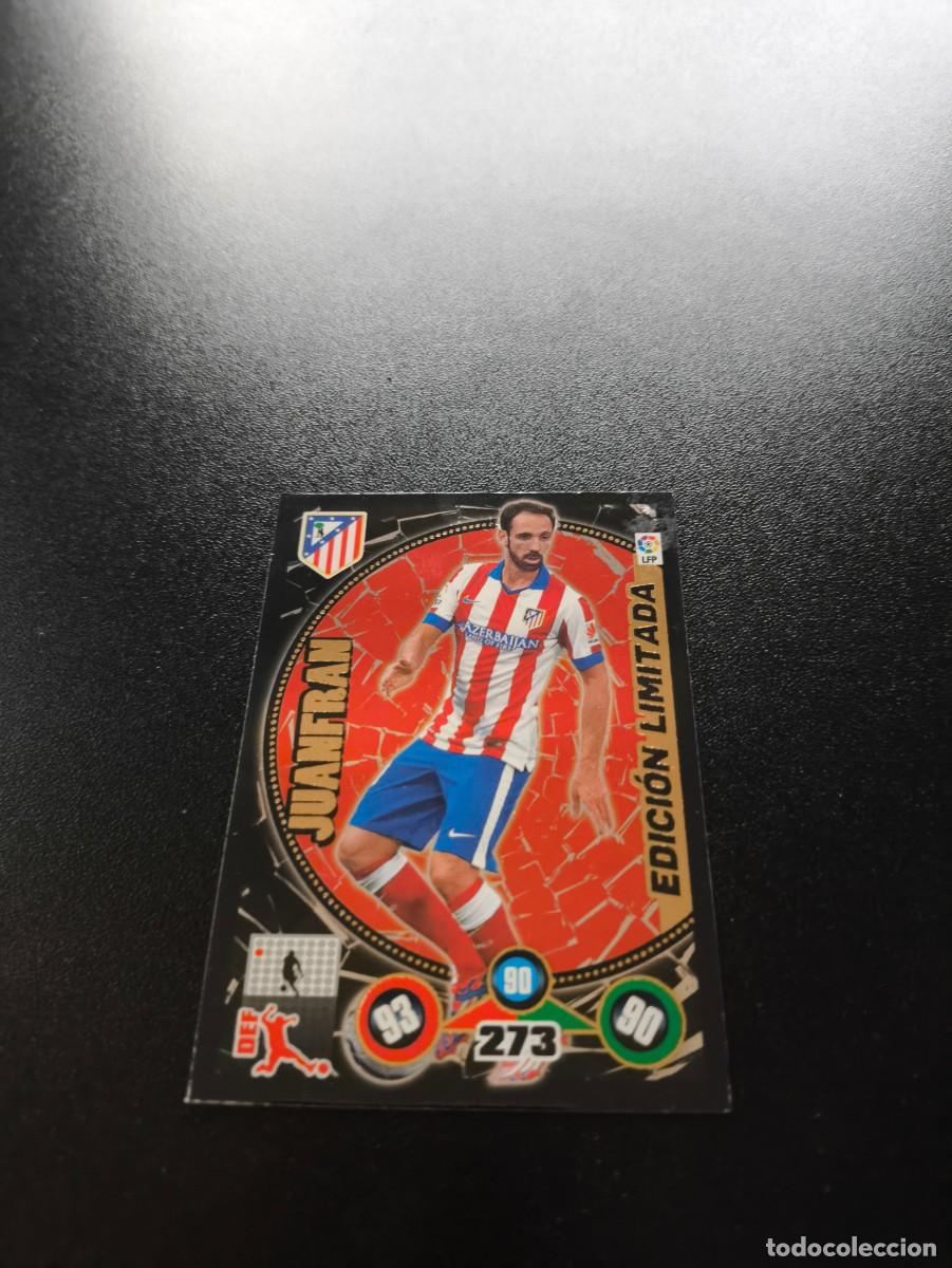 Cromos de f&uacute;tbol: ADRENALYN XL EDICI&Oacute;N LIMITADA JUANFRAN ATLETICO DE MADRID 2014 15 2014 2015 PANINI