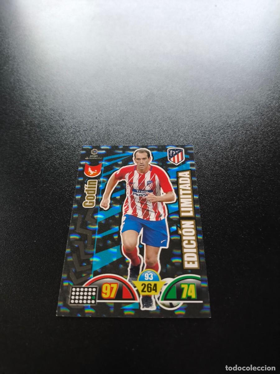Cartes &agrave; collectionner de Football: GODIN ATLETICO DE MADRID EDICION LIMITADA PANINI ADRENALYN LIGA 2017 2018 17 18