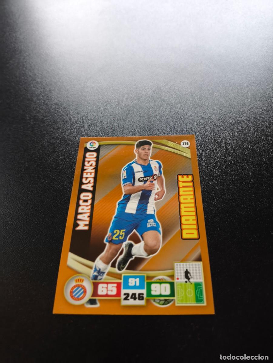 Cromos de f&uacute;tbol: MARCO ASENSIO DIAMANTE 376 RCD ESPANYOL - ADRENALYN XL LA LIGA BBVA 2015 2016 - PANINI 15 16 CROMO