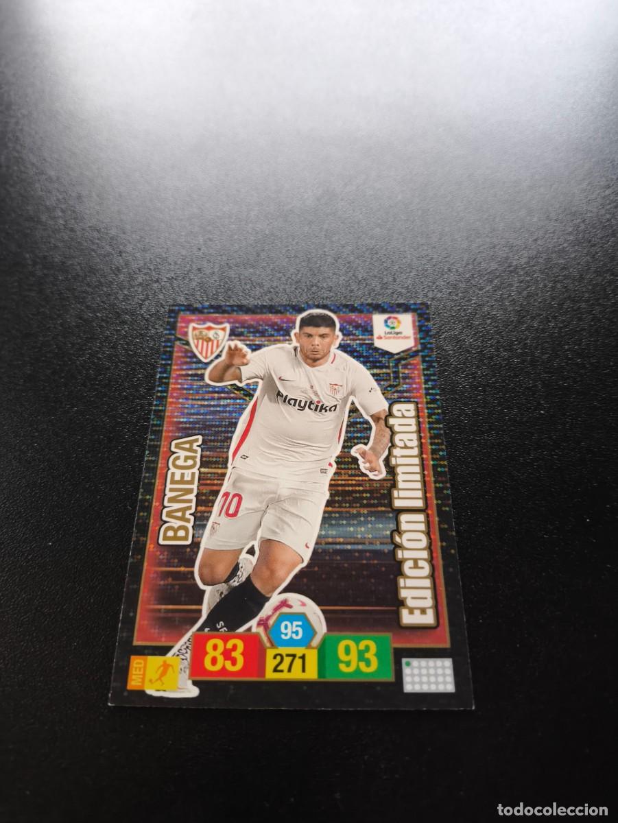 Cromos de f&uacute;tbol: ADRENALYN XL BANEGA EDICI&Oacute;N LIMITADA SEVILLA CROMO LIGA 18 19 TEMP 2018 2019 PANINI