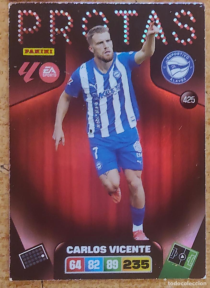 Cromos de f&uacute;tbol: ADRENALYN 2025/2026 425 VICENTE ALAVES &rdquo;&rdquo;&rdquo;PROTAS&rdquo;&rdquo; , NUEVO PERFECTO
