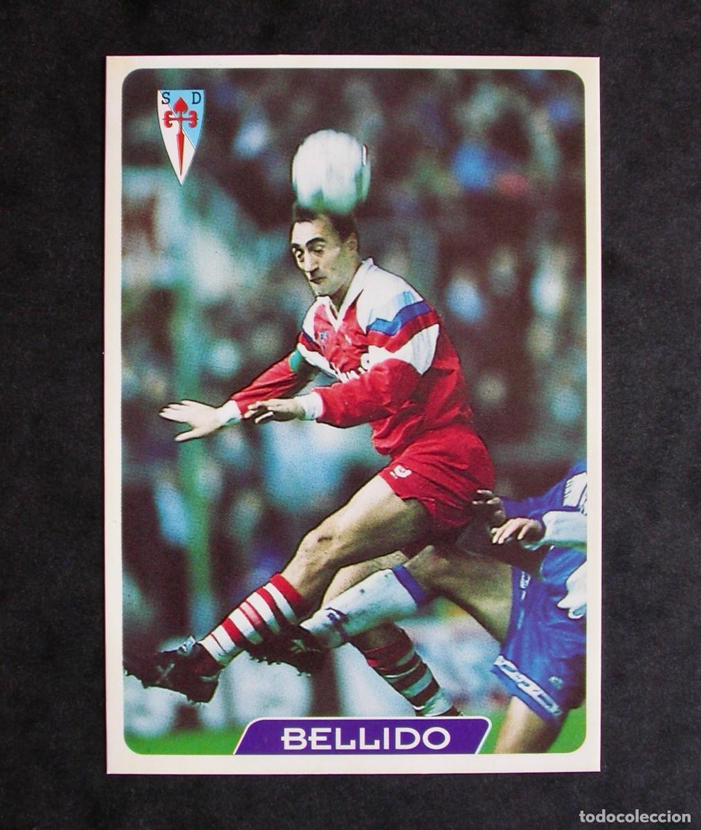 Cromos de f&uacute;tbol: N&ordm; 276 BELLIDO DEL COMPOSTELA DE LAS FICHAS DE LA LIGA DE MUNDICROMO 95-96