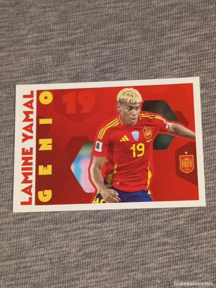 Cromos de f&uacute;tbol: LAMINE YAMAL N&deg;71 CARREFOUR MUNDIAL STICKER 2026 NUEVO