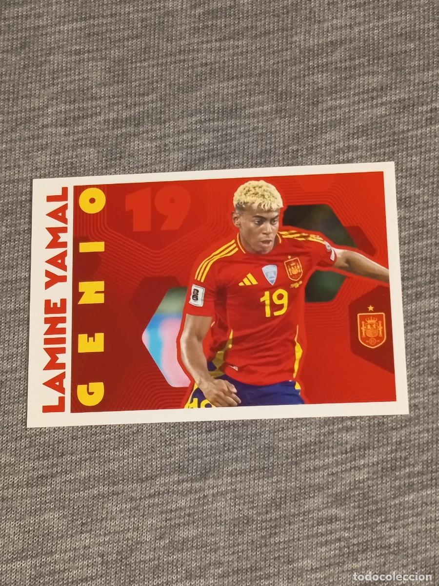 Cromos de f&uacute;tbol: LAMINE YAMAL N&deg;71 CARREFOUR MUNDIAL STICKER 2026 NUEVO