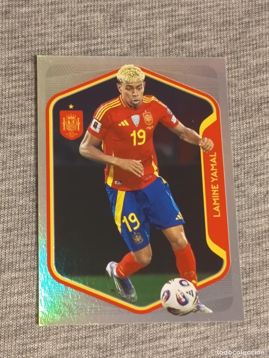 Cromos de f&uacute;tbol: LAMINE YAMAL CARREFOUR MUNDIAL 2026 N&deg;50 NUEVO