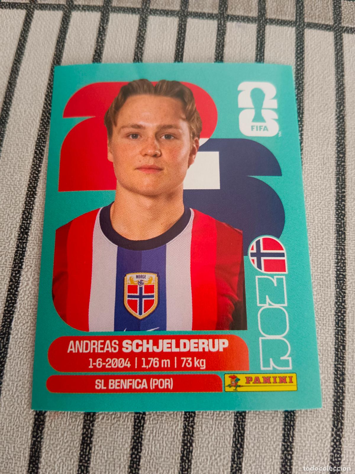 Cromos de f&uacute;tbol: MUNDIAL 2026 ESTADOS UNIDOS USA MEXICO MEJICO CANADA NOR 12 NOR12 SCHJELDERUP NORUEGA FIFA
