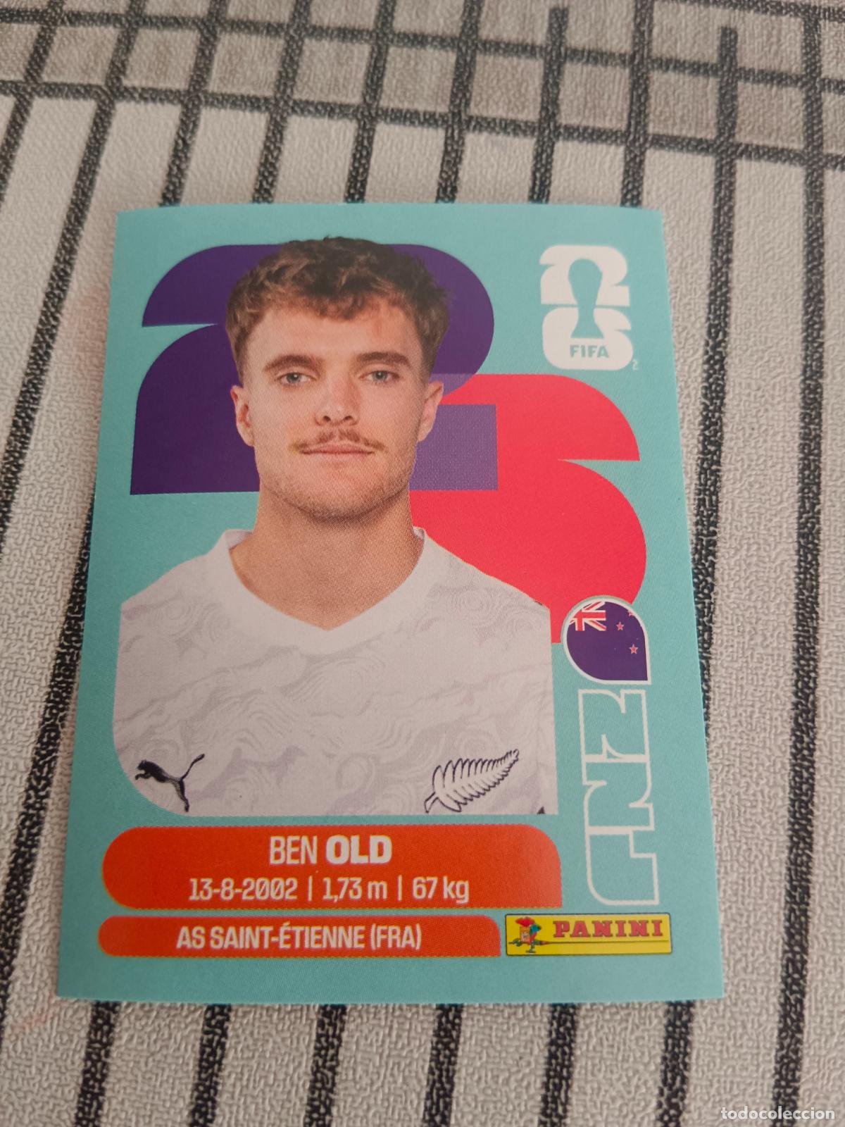 Cromos de f&uacute;tbol: MUNDIAL 2026 ESTADOS UNIDOS USA MEXICO MEJICO CANADA NZL 16 NZL16 BEN OLD NUEVA ZELANDA FIFA