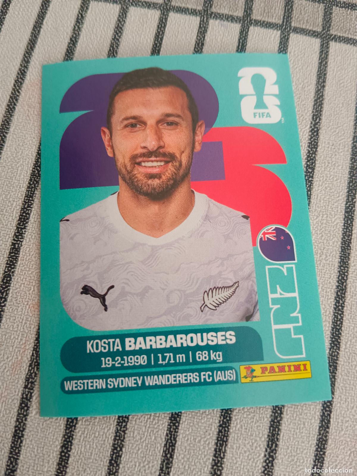 Cromos de f&uacute;tbol: MUNDIAL 2026 ESTADOS UNIDOS USA MEXICO MEJICO CANADA NZL 20 NZL20 BARBAROUSES NUEVA ZELANDA FIFA